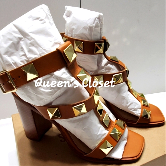 Steve Madden | Idelle Studded Leather Heeled Sandal- 💥BRAND NEW - Picture 4 of 7